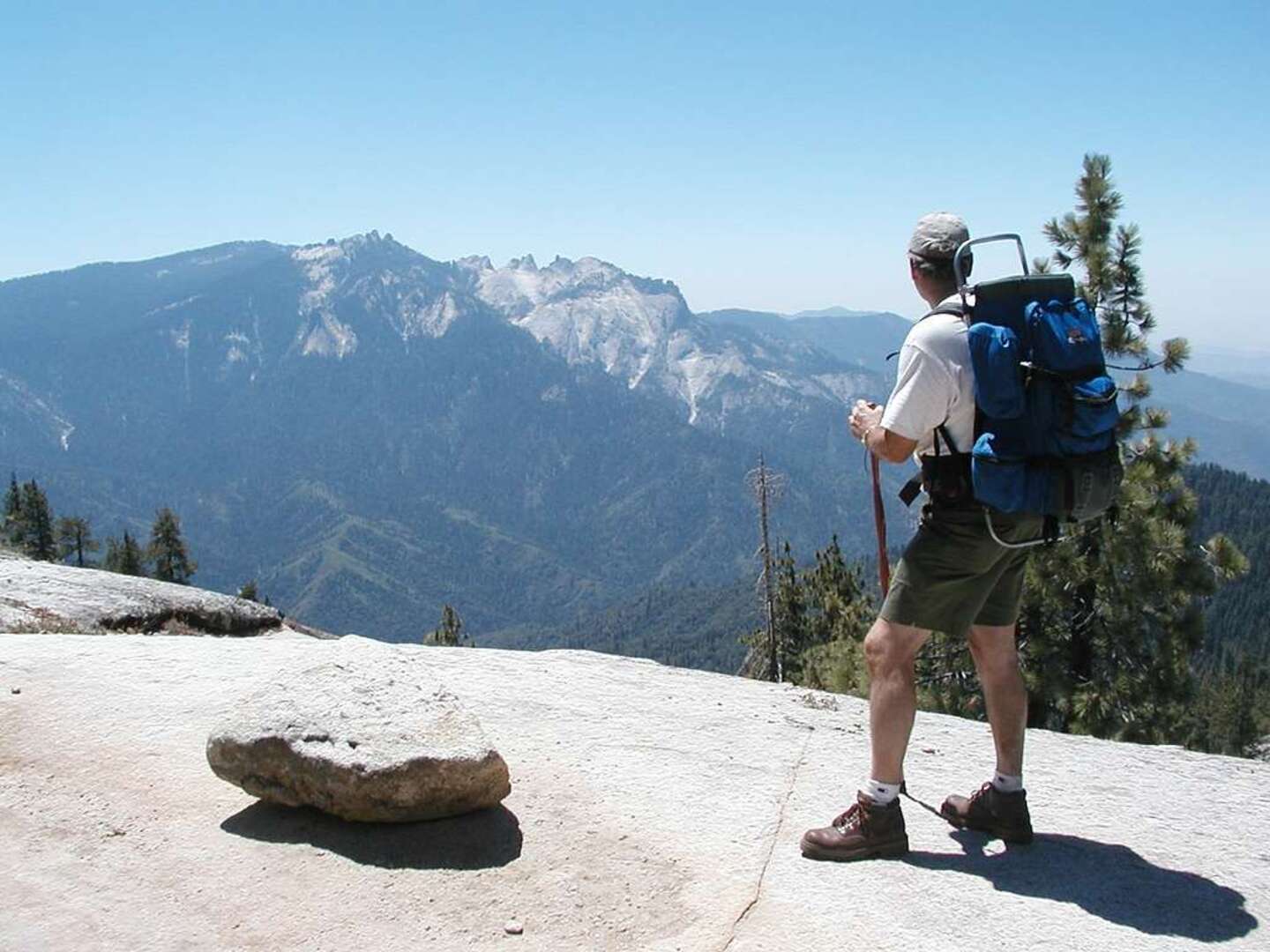 Hikers on Whitney Trail